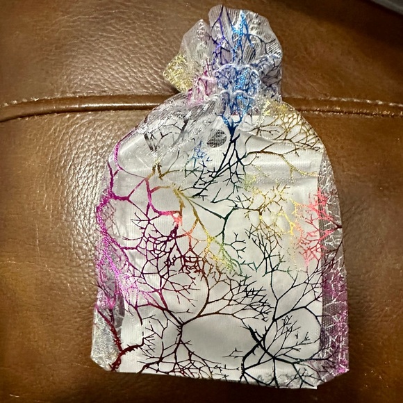 Elegant Vintage Pearl Zircon Ring in Silver Size 8 - NEW - Picture 11 of 12